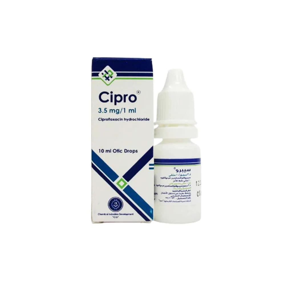 Cipro 3.5Mg/Ml Ear Drops 10Ml