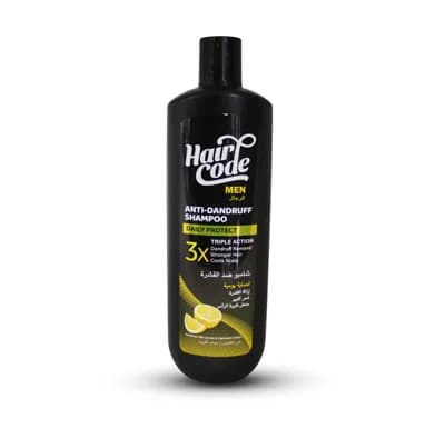 HAIR CODE MEN SH W/LEMON A.DANDRUF 340ML