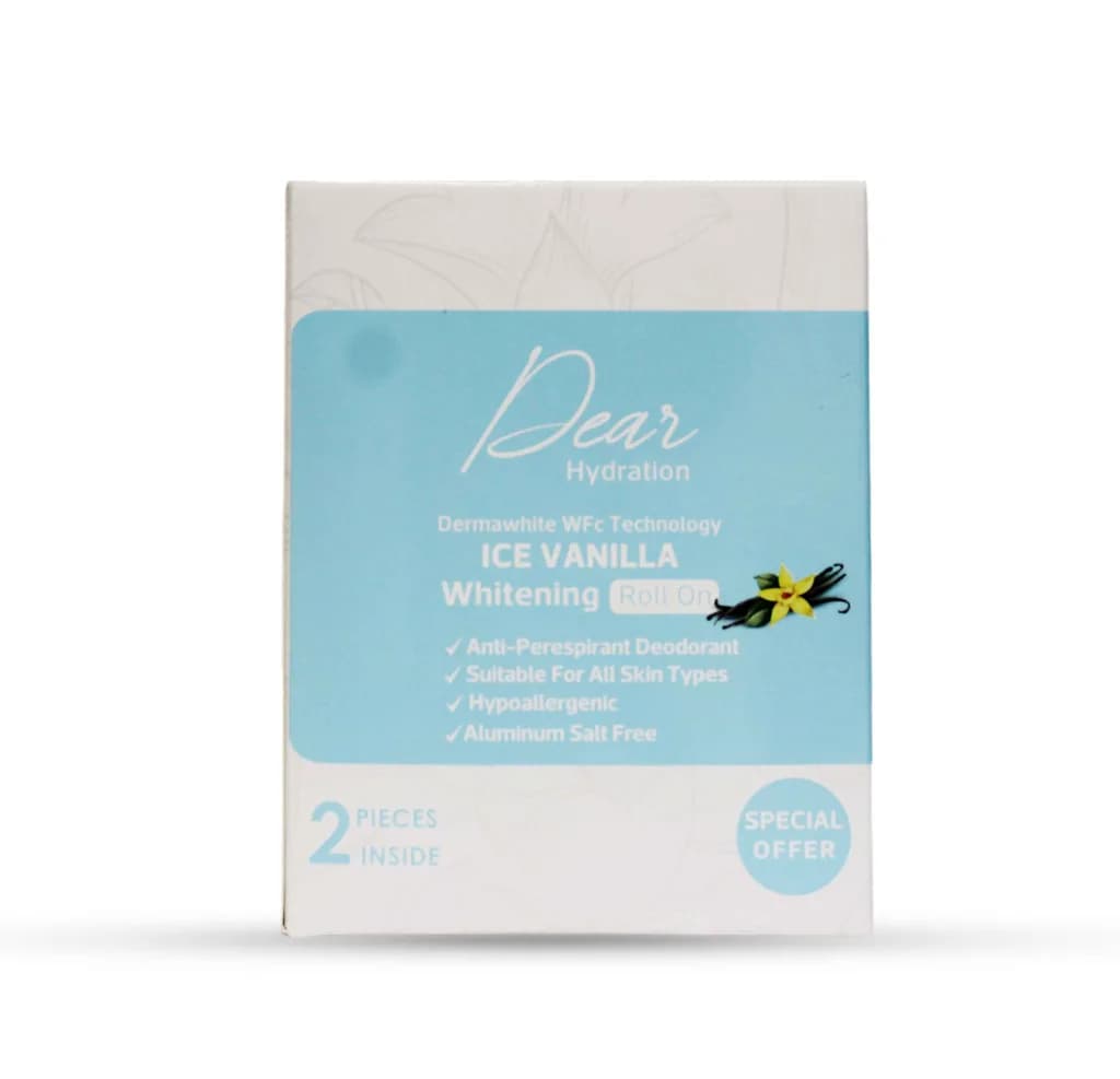 Dear Hydration Whitening Roll On 60ml Ice Vanilla OFF