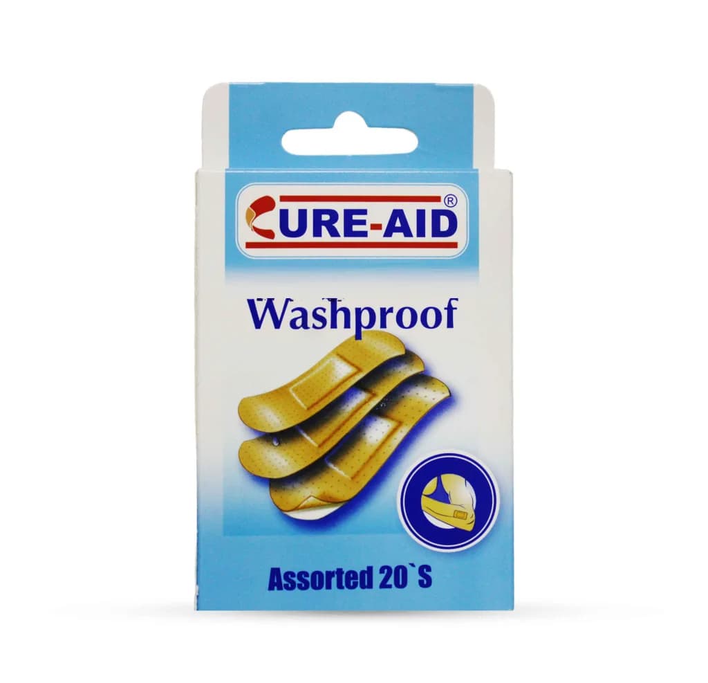 CURE AID WASH PROOF 20PCS