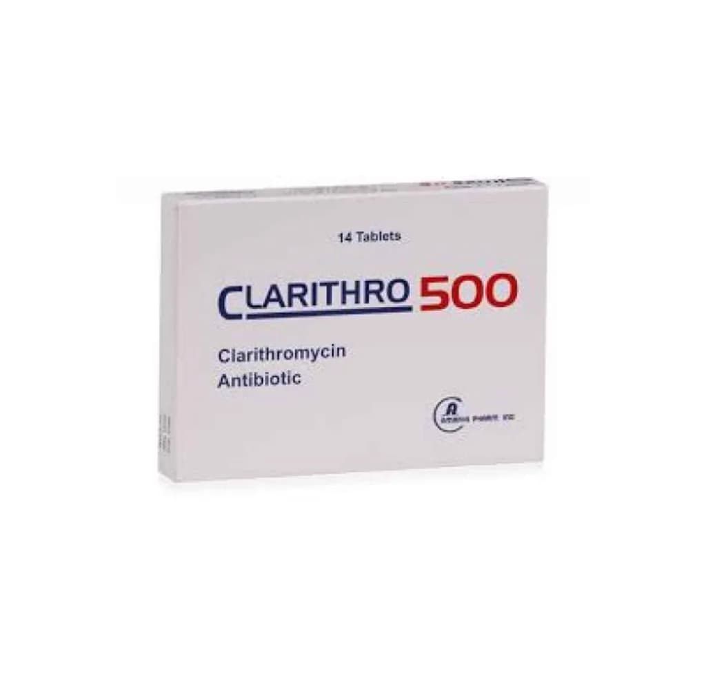 Clarithro 500Mg 14 Tablets