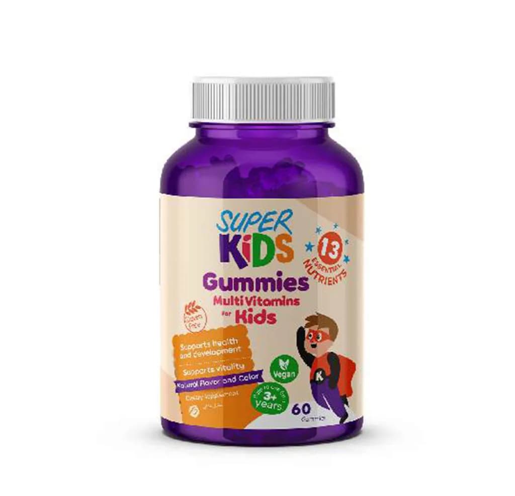 Superkids Gummies Chewable Multivitamins 60 Gummies