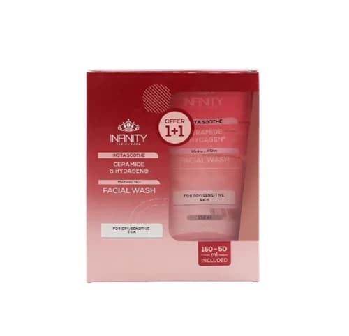 Infinity Promoback Insta Soothe ( Ceramide ) Facial Wash 150ml + 50ml