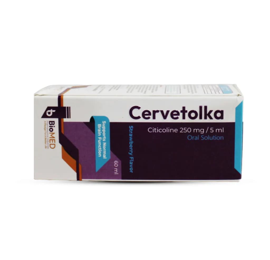 Cervetolka 250mg/5ml Oral Solution 60ml