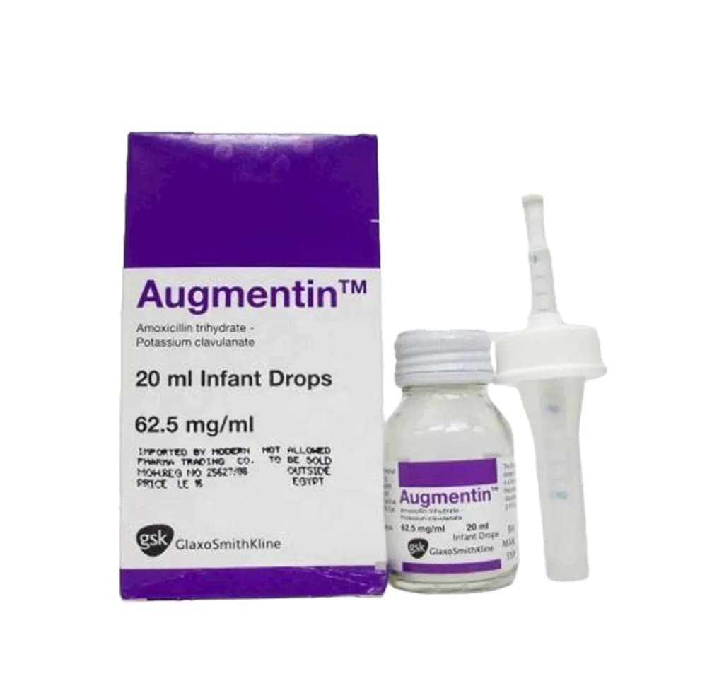 Augmentin 62.5Mg/Ml Oral Drops 20Ml