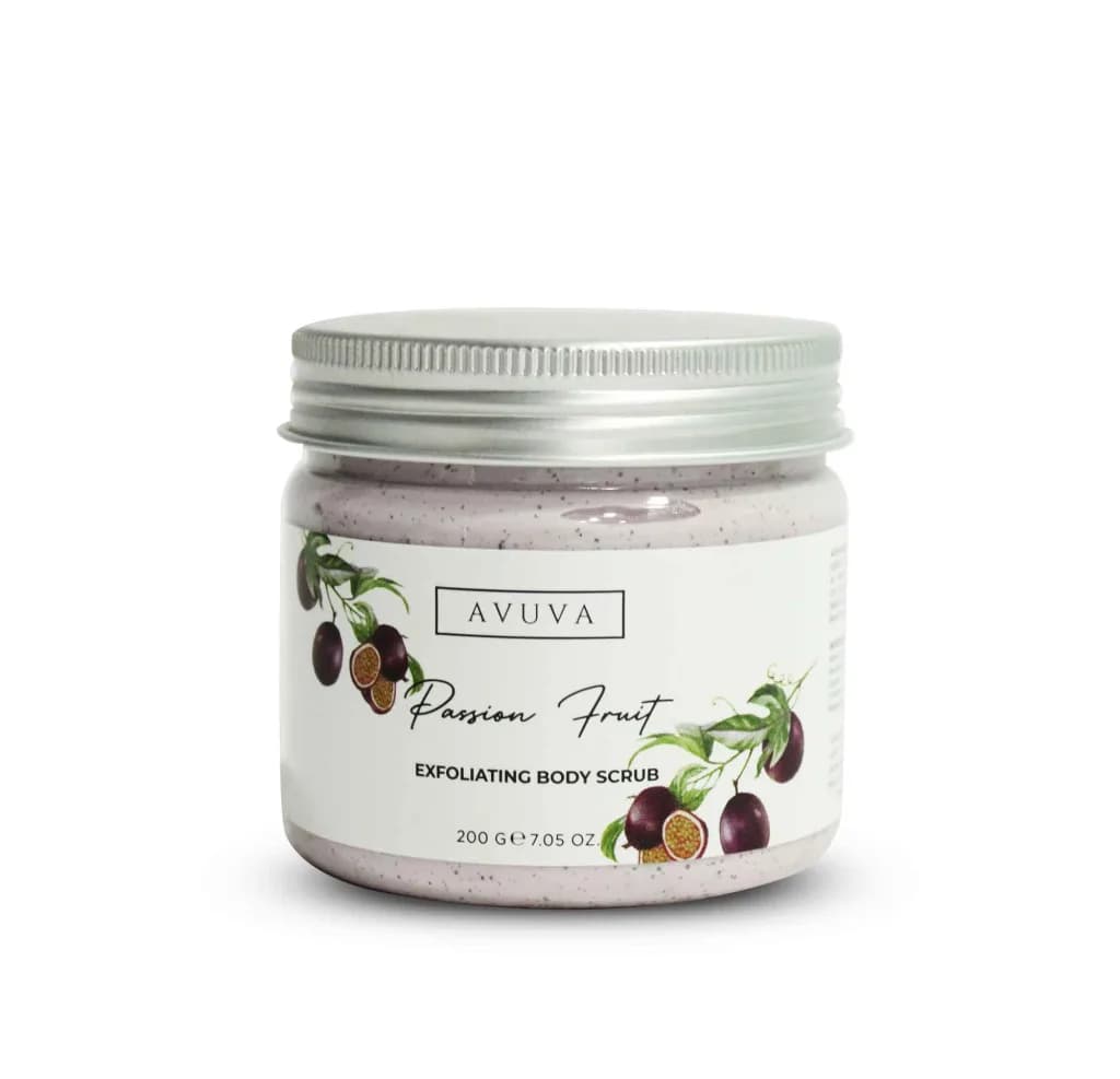 AVUVA BODY SCRUB PASSION FRUIT 200GM