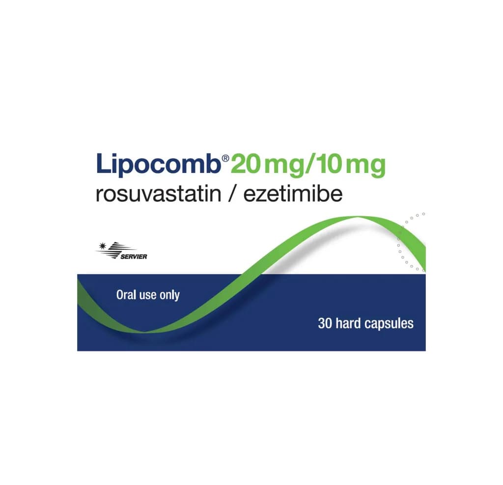 Lipocomb 20/10Mg 30 Capsules