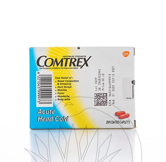 PANADOL (COMTREX) ACUTE HEAD COLD 20/TAB