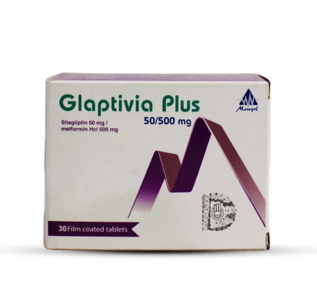 Glaptivia Plus 50/500Mg 30/Fc Tab