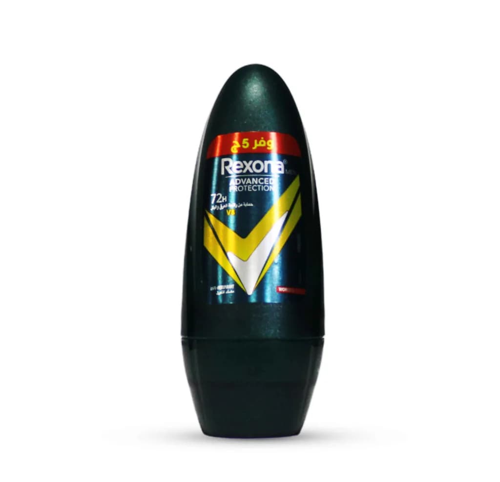 Rexona Men ( V8 ) Anti-Perspirant Deodorant Roll-On 50ml - Offer