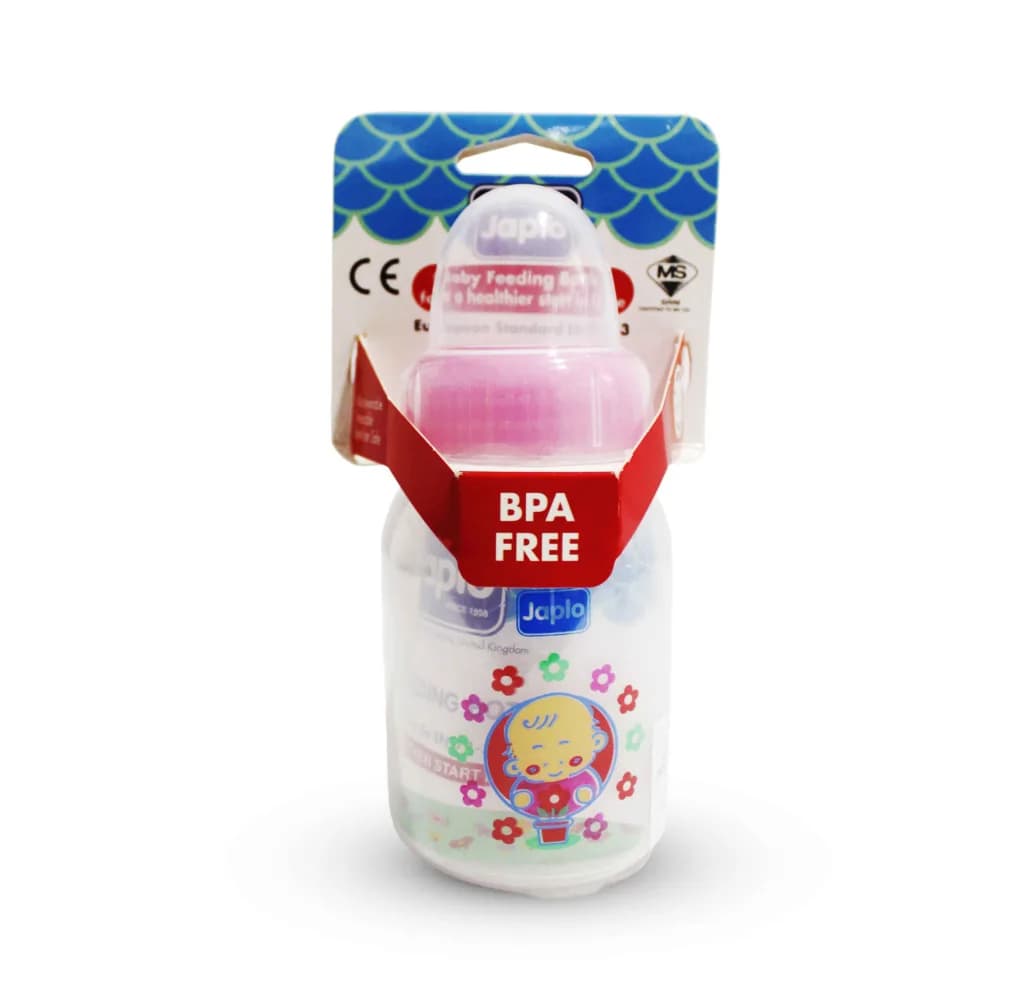 Japlo Round Bottle Pink 120Ml-Rd120