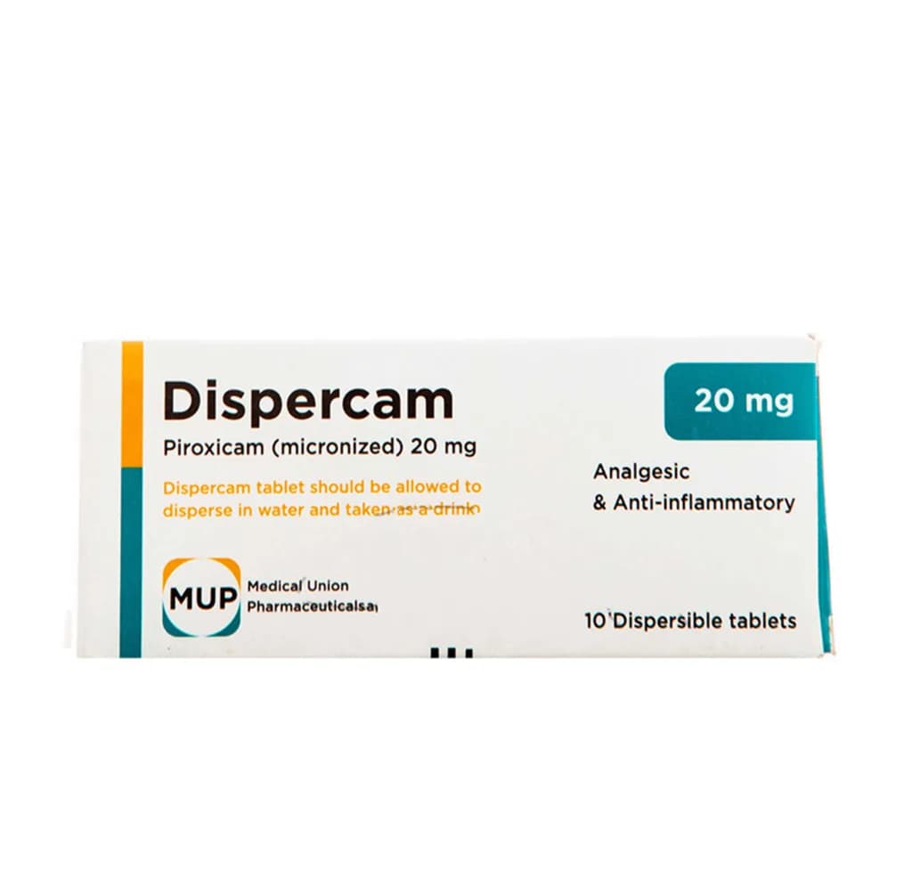 DISPERCAM 20MG 10/TAB