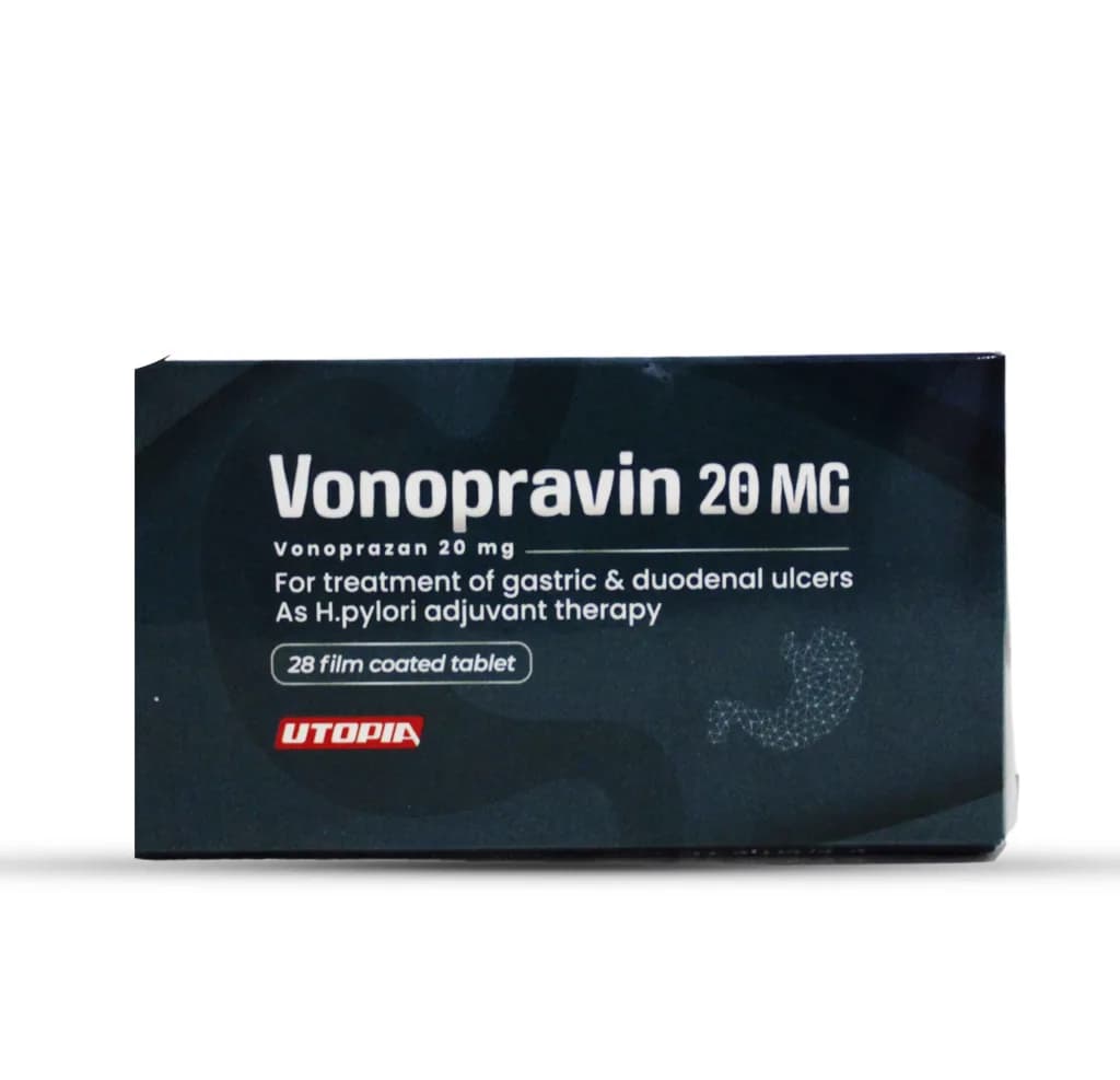 Vonopravin 20Mg 28 Film Coated Tablets