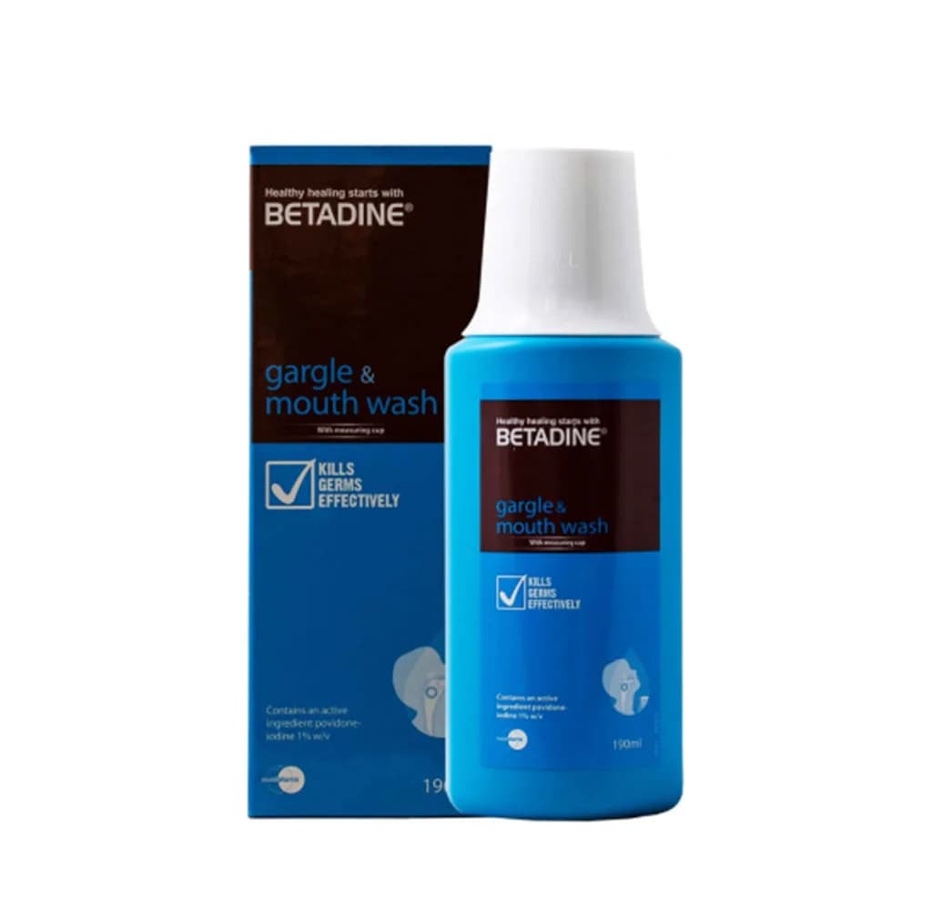 BETADINE 1% MOUTH WASH 120ML