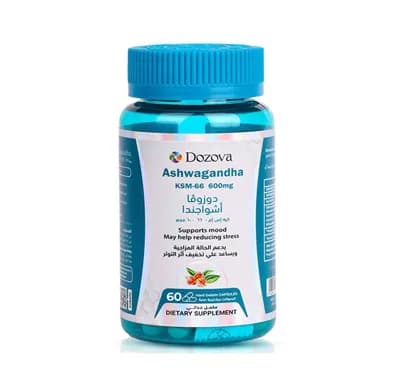 DOZOVA ASHWAGANDHA KSM-600MG 30/HG CAP