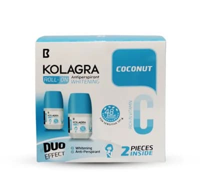 KOLAGRA WHITE DEO ROLL COCONUT (1+1)