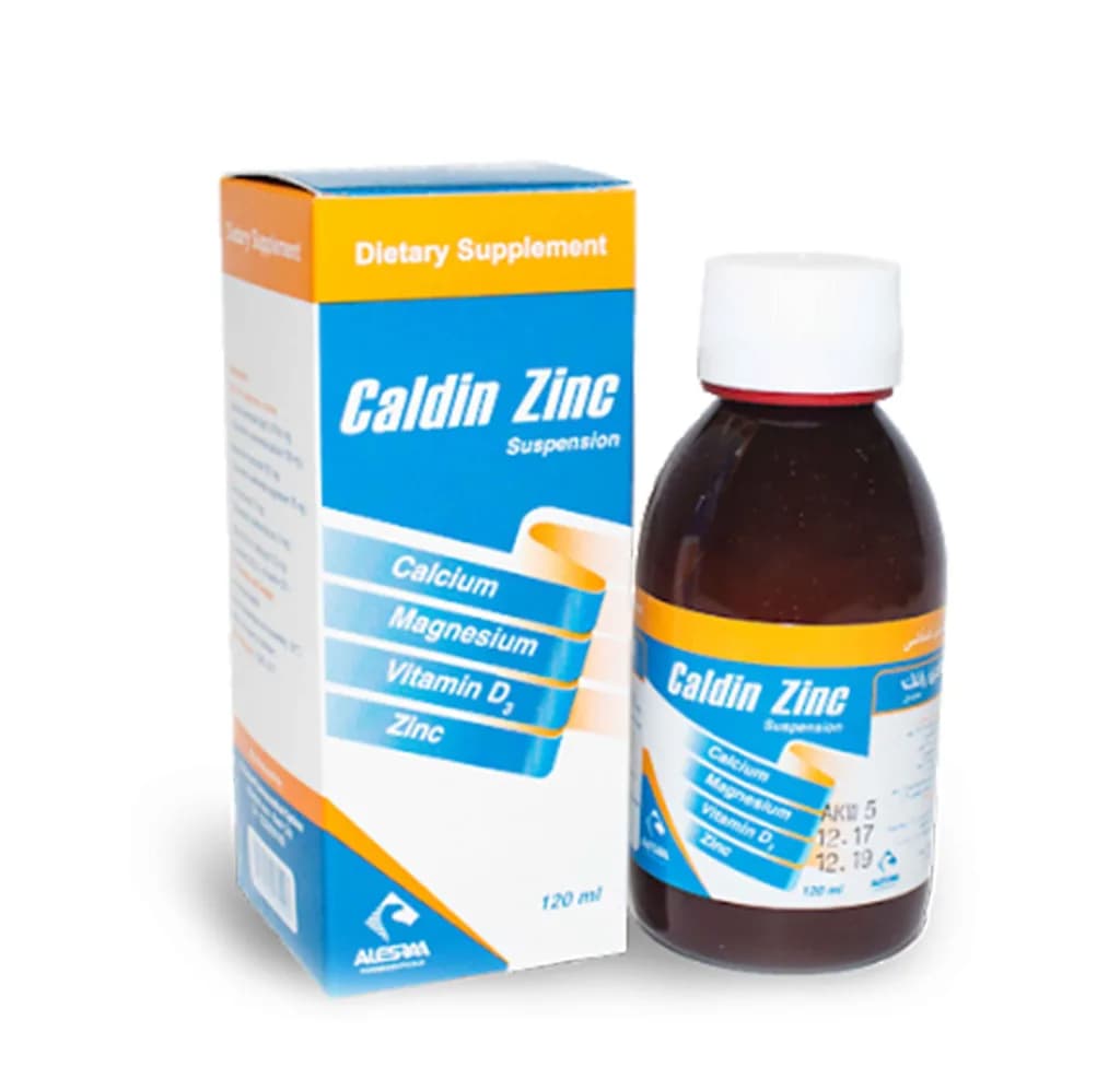 Caldin Zinc Suspension 120Ml