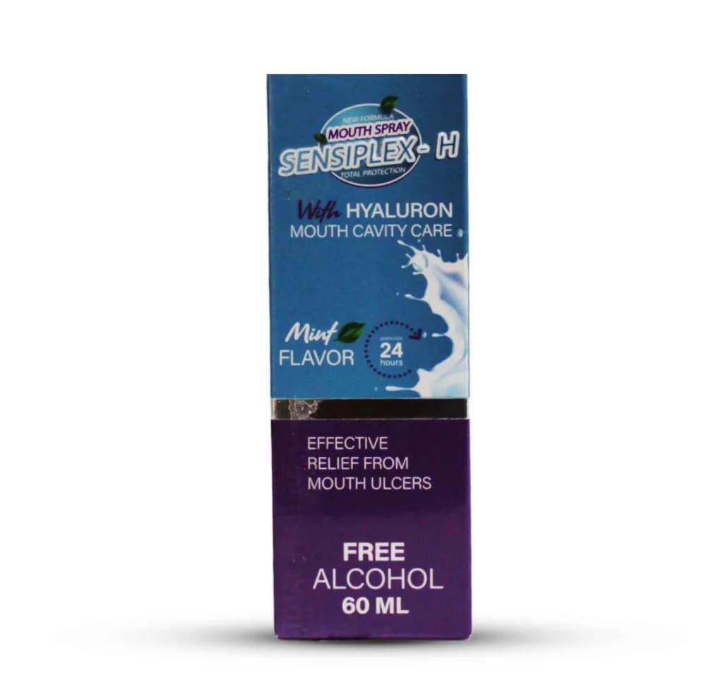 Sensiplex-H Mouth Spray W/Hyaluron 60Ml