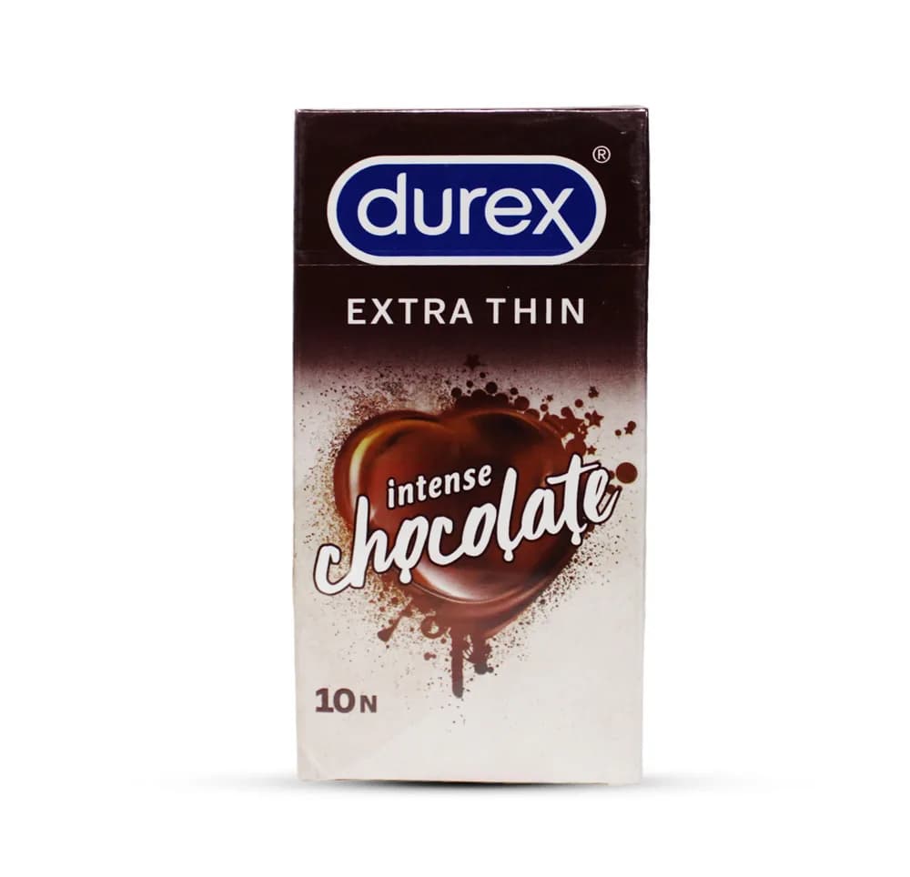 Durex Extra Thin Intense Chocolate Condom 10Pcs