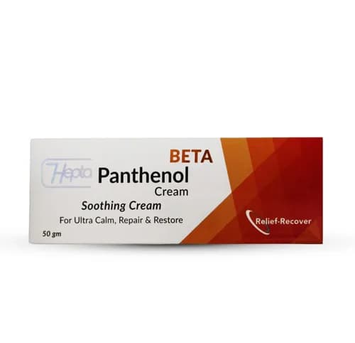 Hepta Panthenol Beta Soothing Cream 50gm