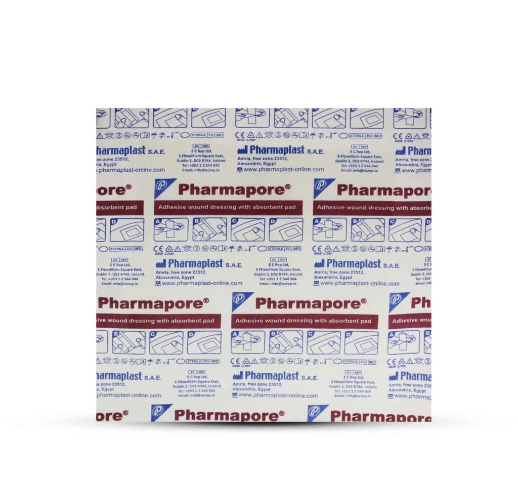 Pharmapore Adh Dressing 10X10Cm 100/Pcs