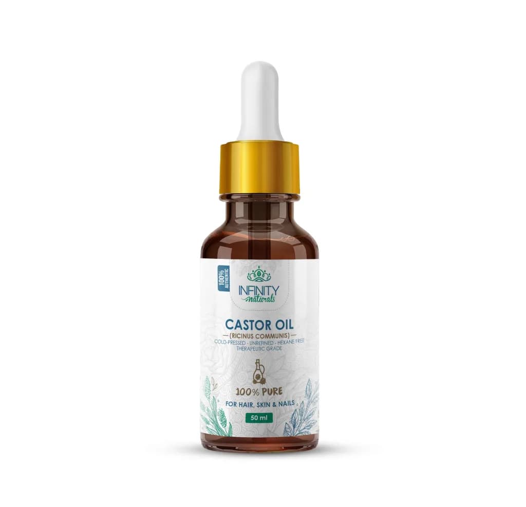 Infinity Naturals 100% Pure Castor Oil ( Hair and Skin ) 50ml