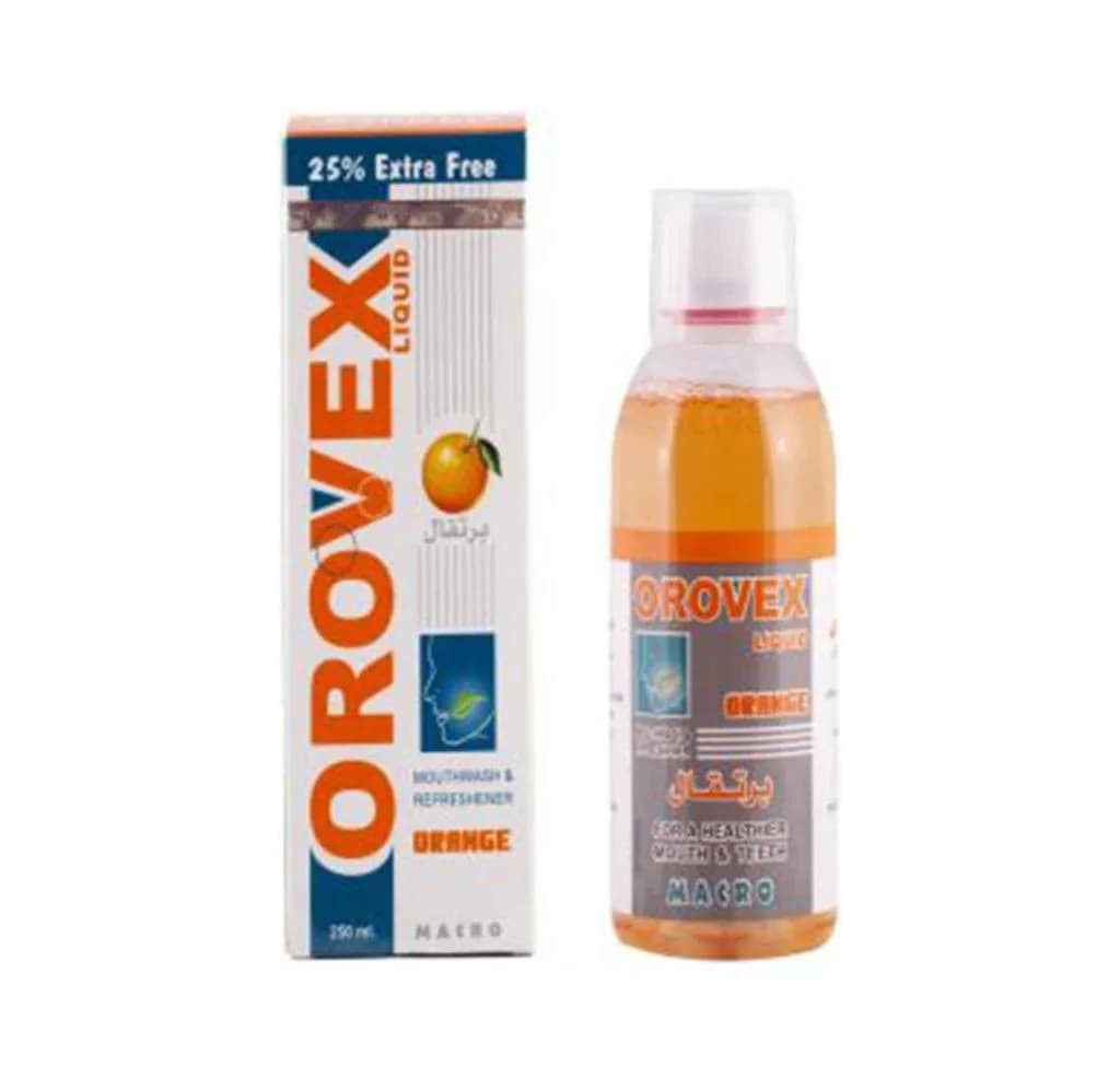Orovex Orange Mouth Wash 250Ml