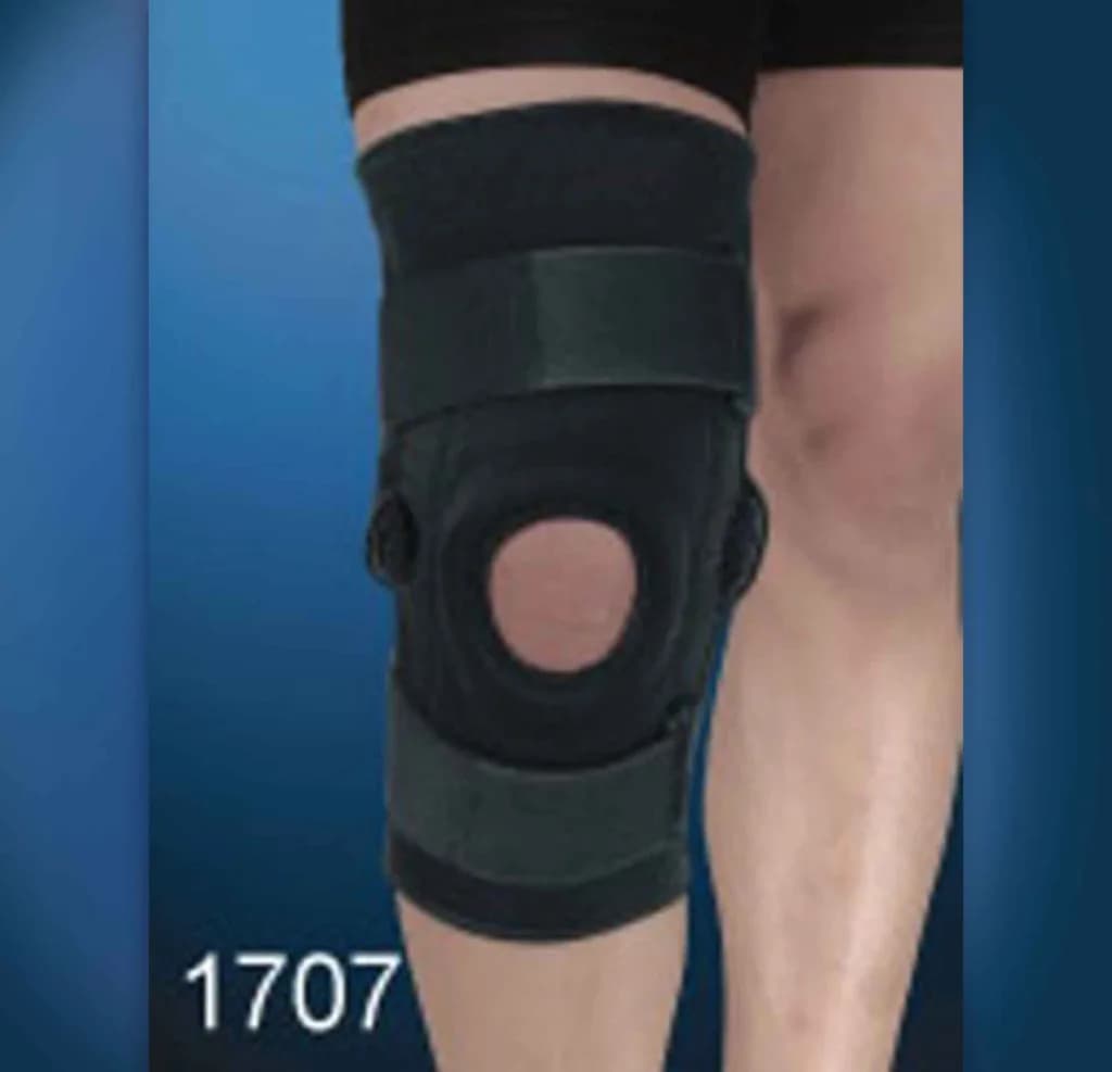 Flyon (1707) Knee Brace Open Hinged - L