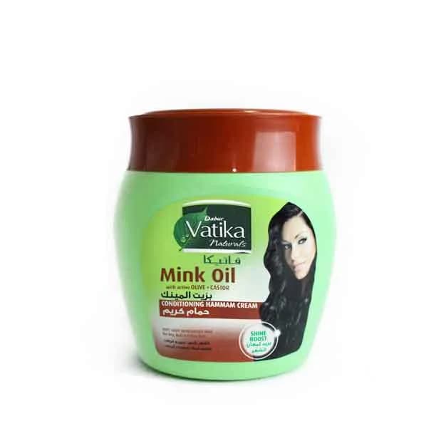 Vatika Naturals Mink, Olive & Castor 450 Hammam 450gm
