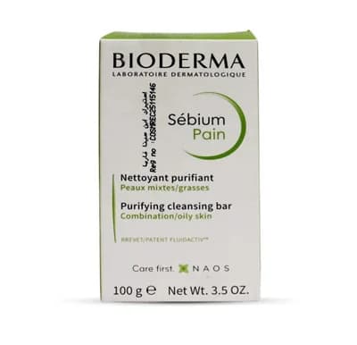 BIODERMA SEBIUM PAIN CLEANSING BAR 100G