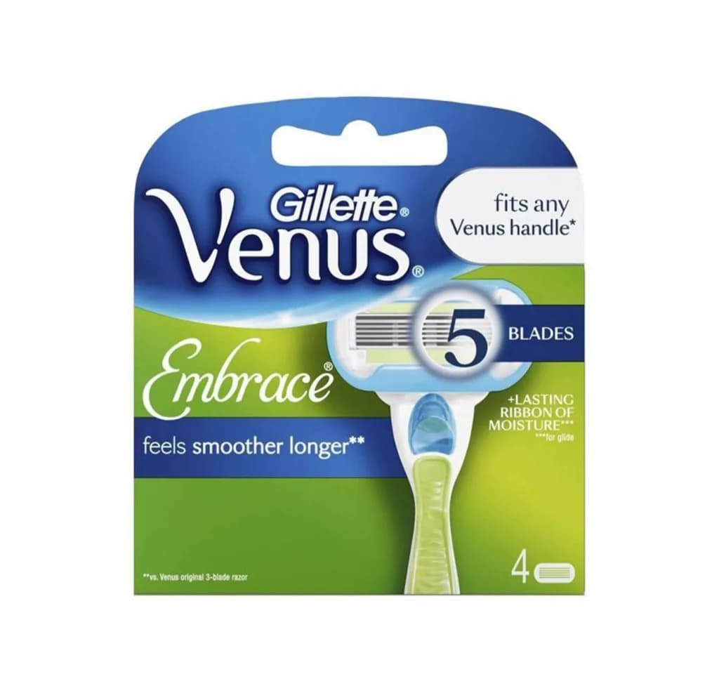 GILLETTE VENUS-5 EXTRA SMOOTH BLADES 4P