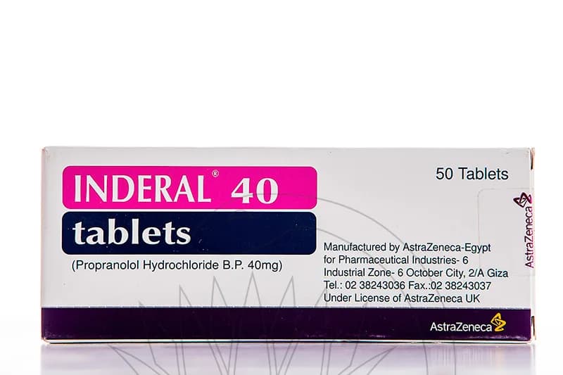 Inderal 40Mg 50 Tablets