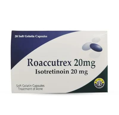 ROACCUTREX 20MG 20/CAP