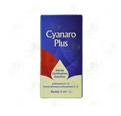CYANARO PLUS 1% EYE DROPS 5ML