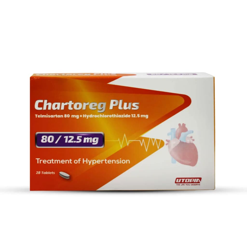 CHARTOREG PLUS 80/12.5MG 28/TAB