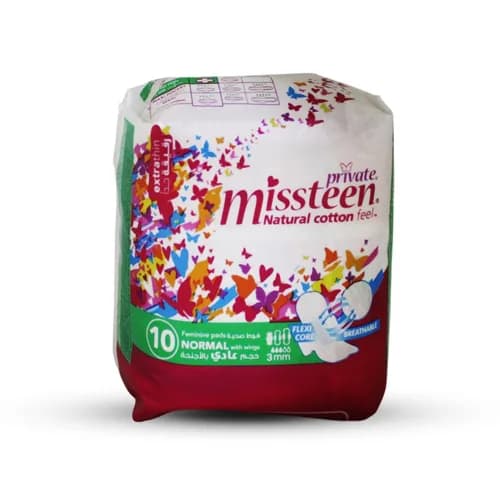 Private Extra Thin Pads Miss Teen 10 Pads