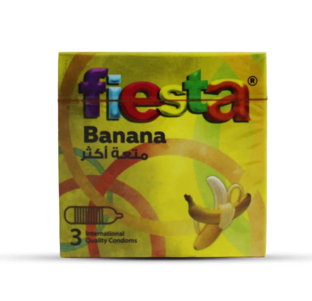 Fiesta Condoms Banana 3P