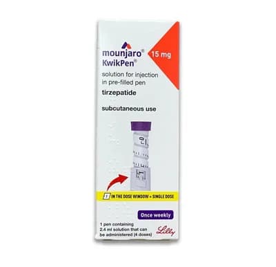 MOUNJARO 15MG/0.6ML 2.4ML KWIKPEN