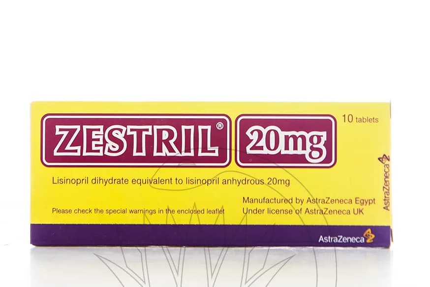 Zestril 20Mg 10 Tablets