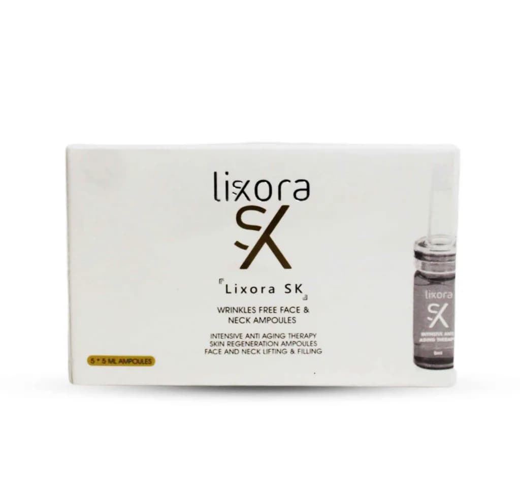 LIXORA-SK FACE&NECK AMPOULES 5X5ML AMP
