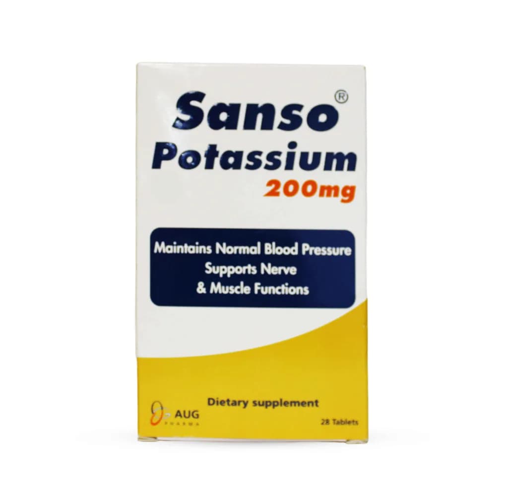 Sanso Potassium 200mg 28 Tablets
