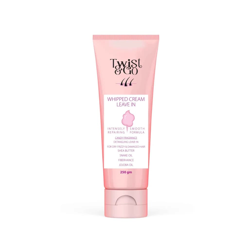 Twist & Go Intensely Repairing Leave In Whipped Cream  250gm Candy Fragrance
