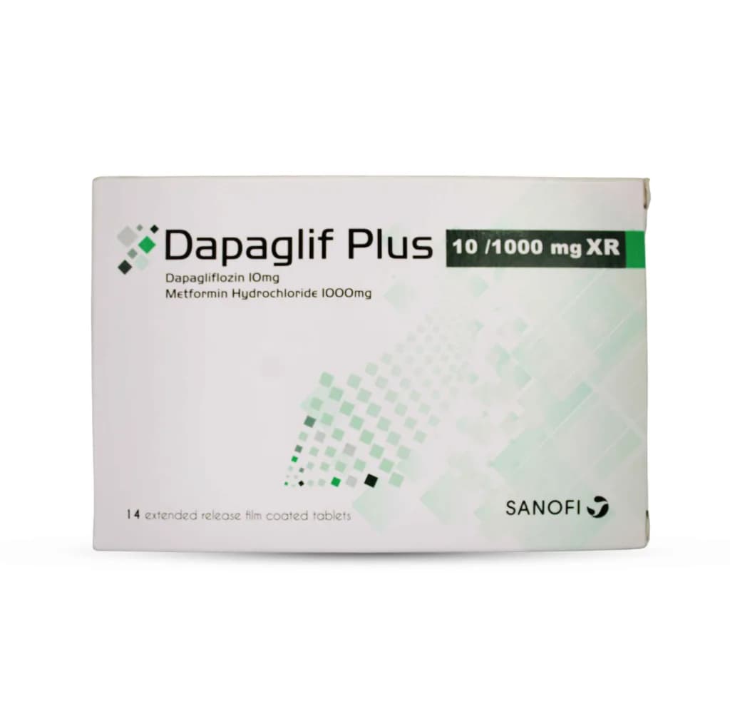 Dapaglif Plus 10/1000 Xr 14 Tablets