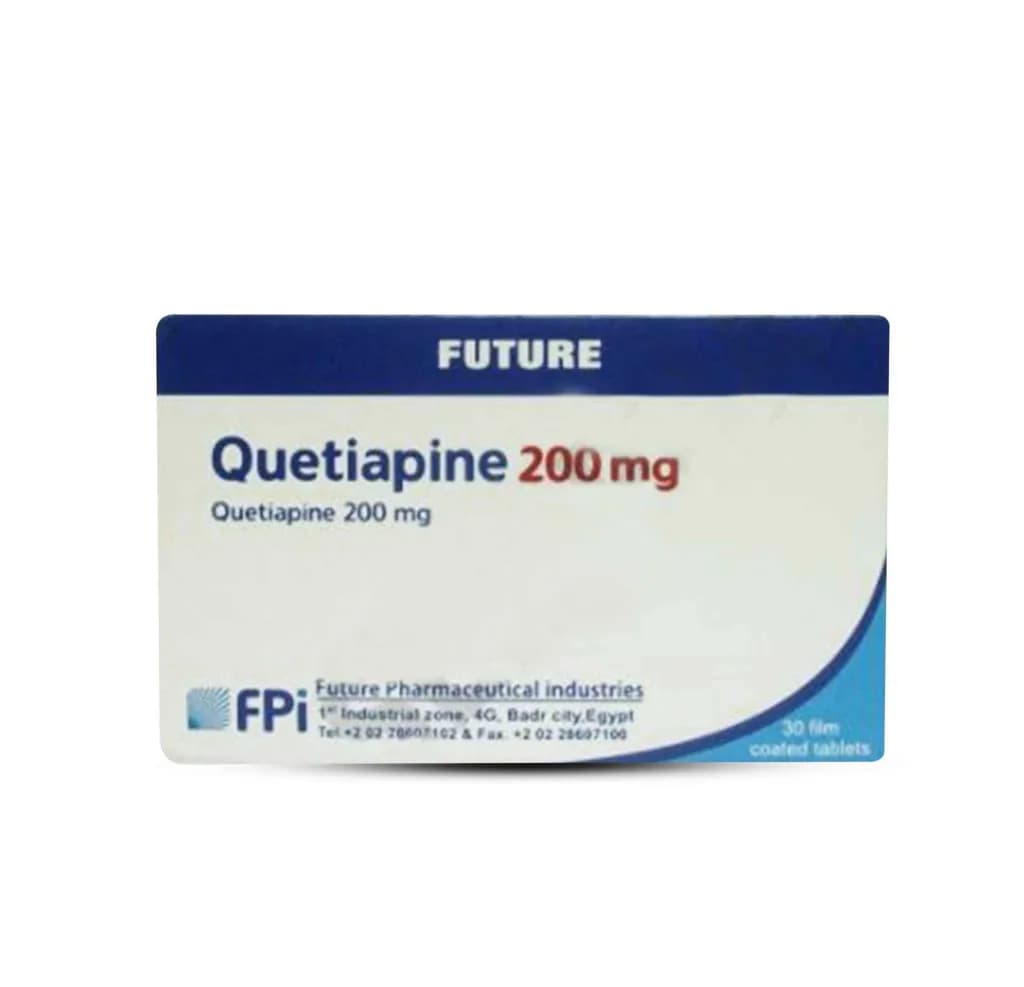 QUETIAPINE 200MG 30/TAB