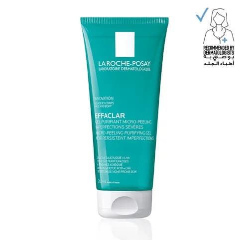 La Roche Posay Effaclar Micro-Peeling Gel Cleanser For Acne - 200Ml