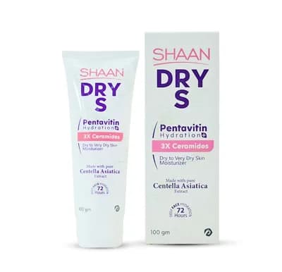 SHAAN DRY S 3X CERAMIDES CREAM 100GM