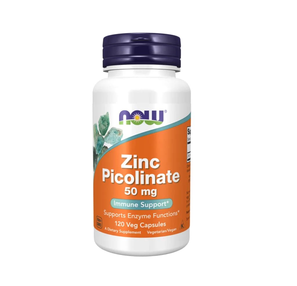 Now Zinc Picolinate 50Mg 120 Capsules
