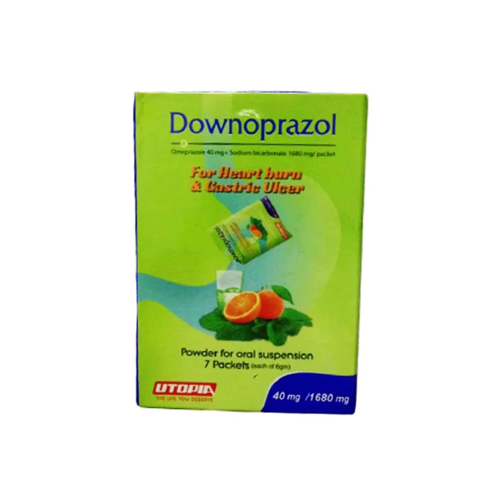 Downoprazol Powder 40/1680Mg 7 Sachets