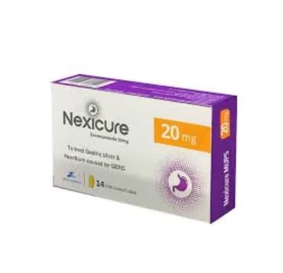 NEXICURE 20MG 14/TAB