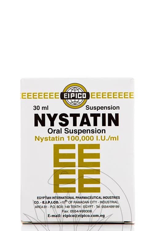 NYSTATIN 100000IU/ML ORAL DROPS 30ML